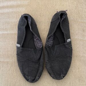 BOBS Black Slip-On Shoes